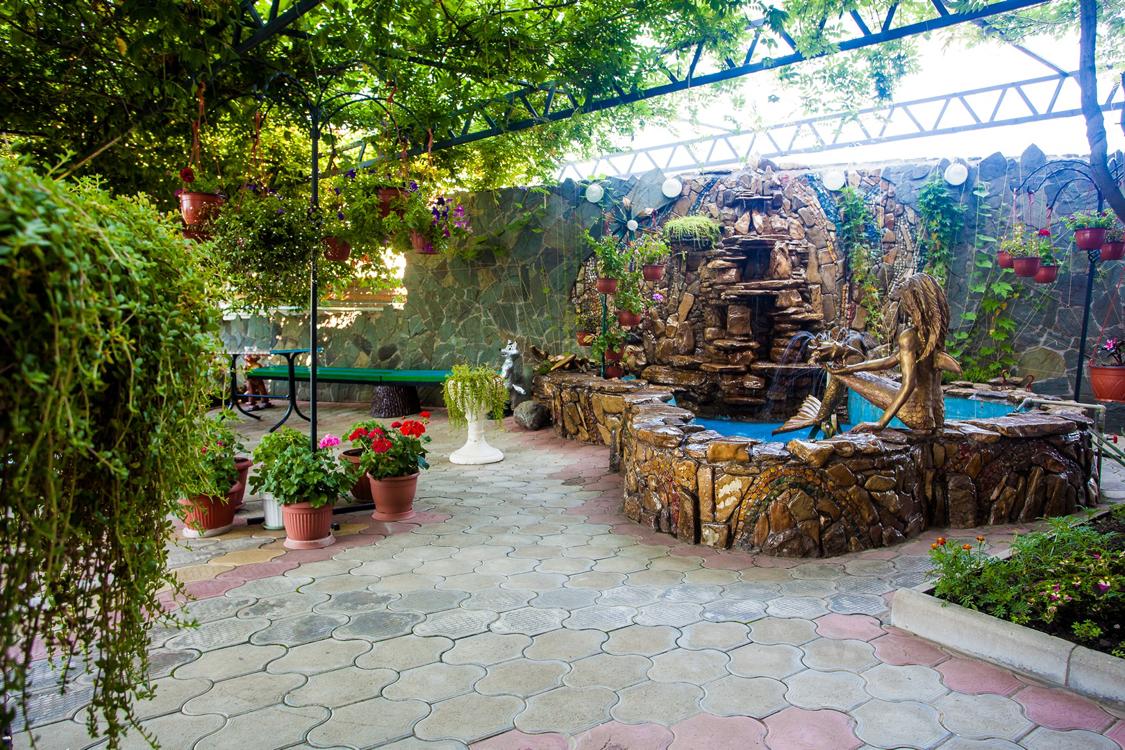 Отдых Гостевой дом Олимп - Территория