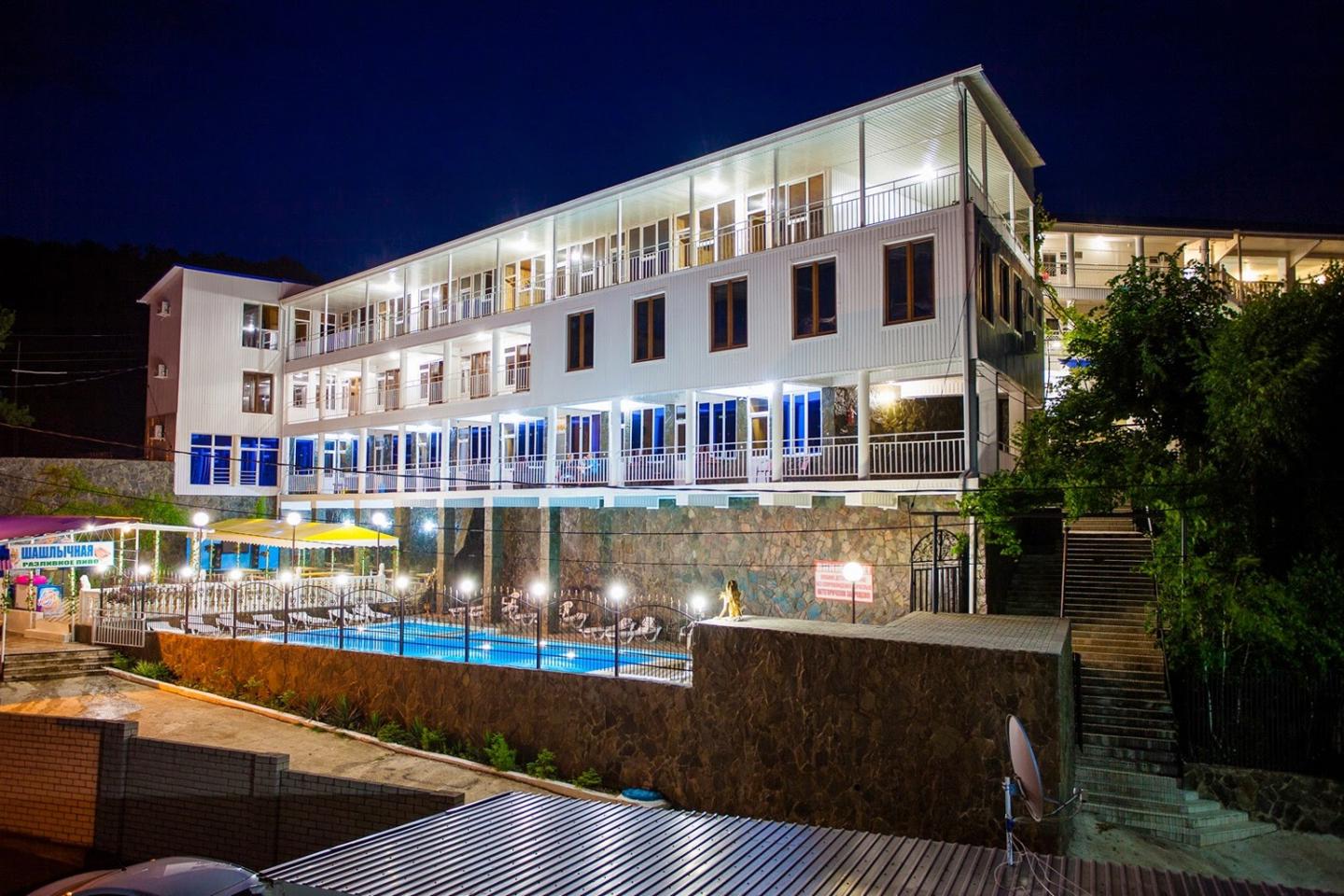 Отдых Гостевой дом Олимп - Фасад гостевого дома