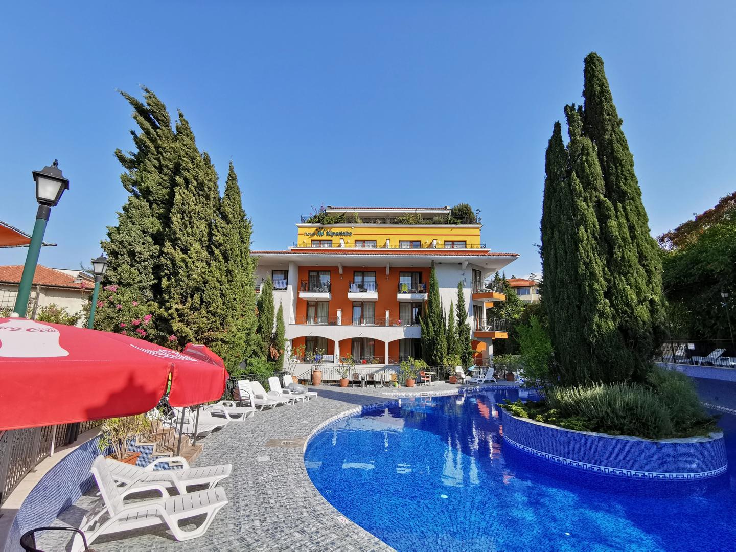 Отдых Отель Kiparisite 4* - Фасад отеля