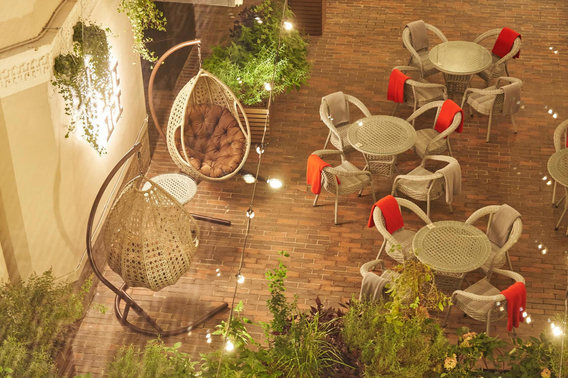 Отдых Отель Helen - Терраса