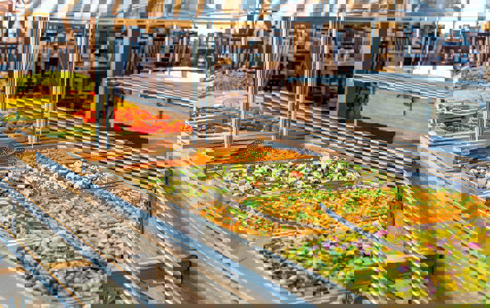 Отдых Отель Нарт - Основной ресторан, шведская линия