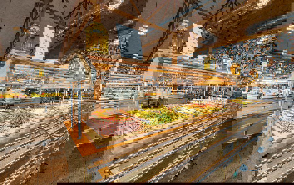 Отдых Отель Нарт - Основной ресторан, шведская линия