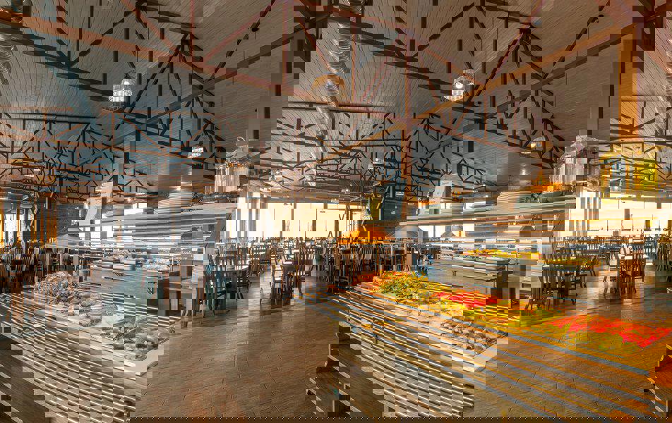 Отдых Отель Нарт - Основной ресторан, шведская линия