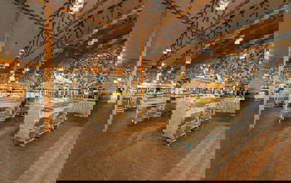 Отдых Отель Нарт - Основной ресторан, шведская линия