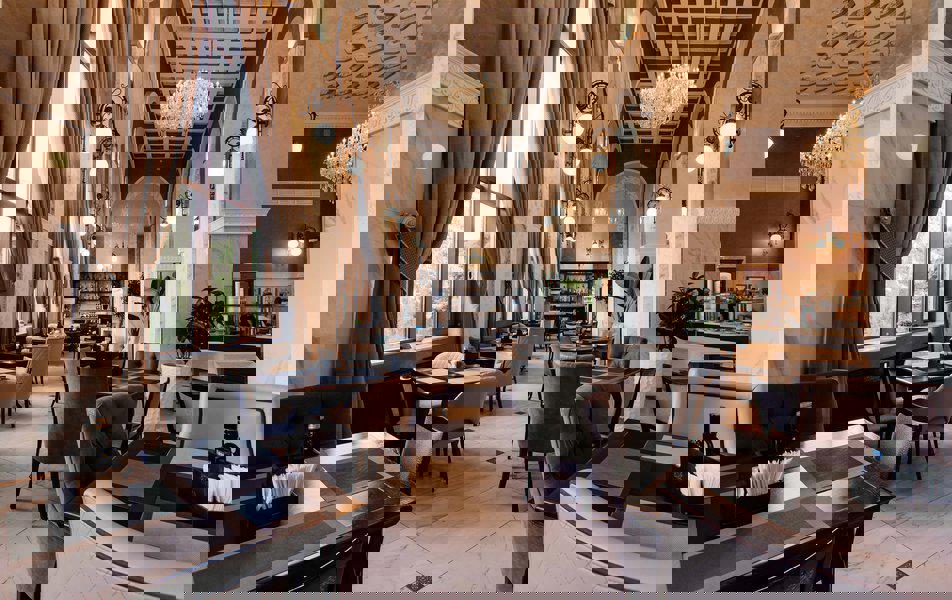 Отдых Отель Amra Park-hotel & SPA - Ресторан шведской линии