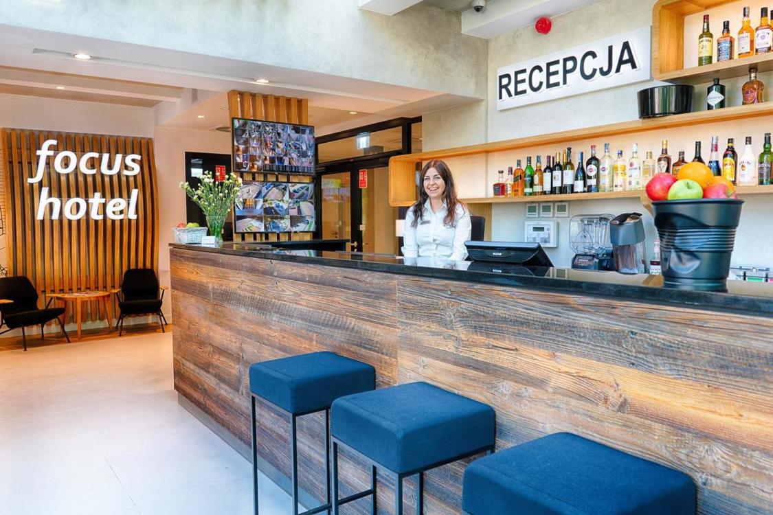 Отдых Отель Focus Hotel Premium Sopot - Рецепция