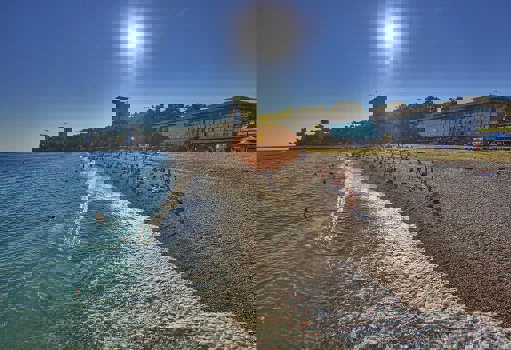 Отдых База отдыха Курорт Пицунда - Пляж