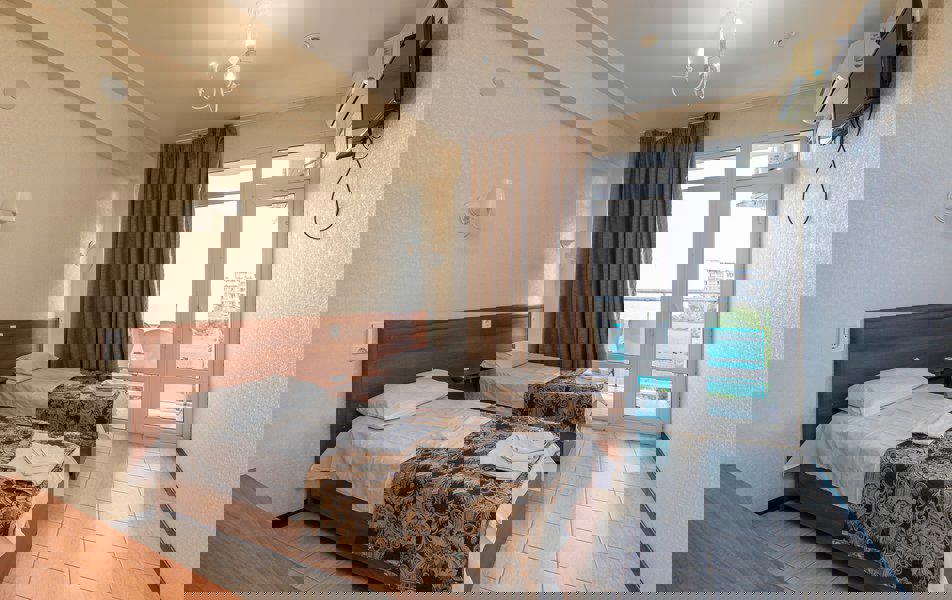 Отдых База отдыха Курорт Пицунда - Стандартный 2-местный (с ремонтом, с балконом)