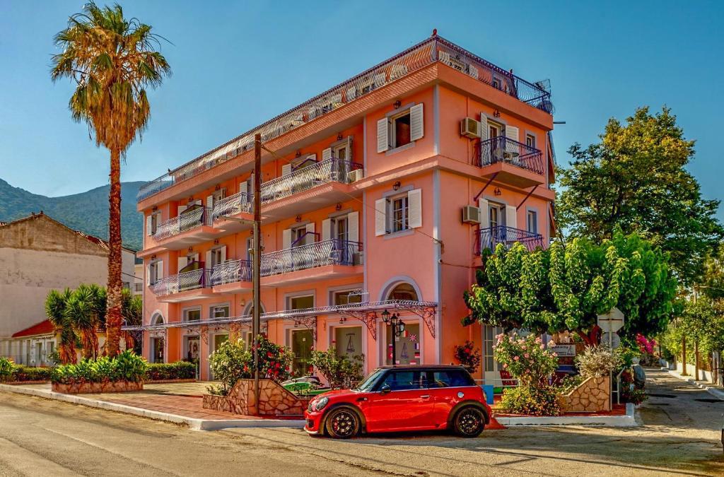 Отдых Отель Anemos Studios & Apartments - Фасад отеля