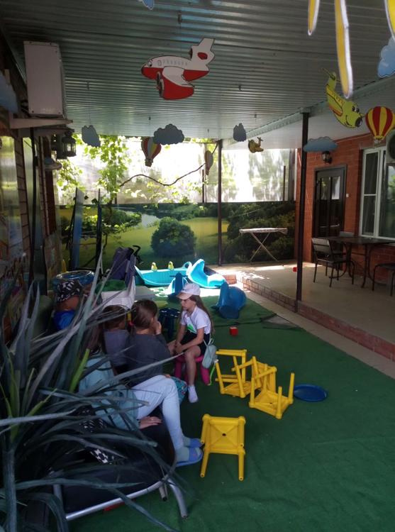 Отдых Гостевой дом Летний Дворик - Территория