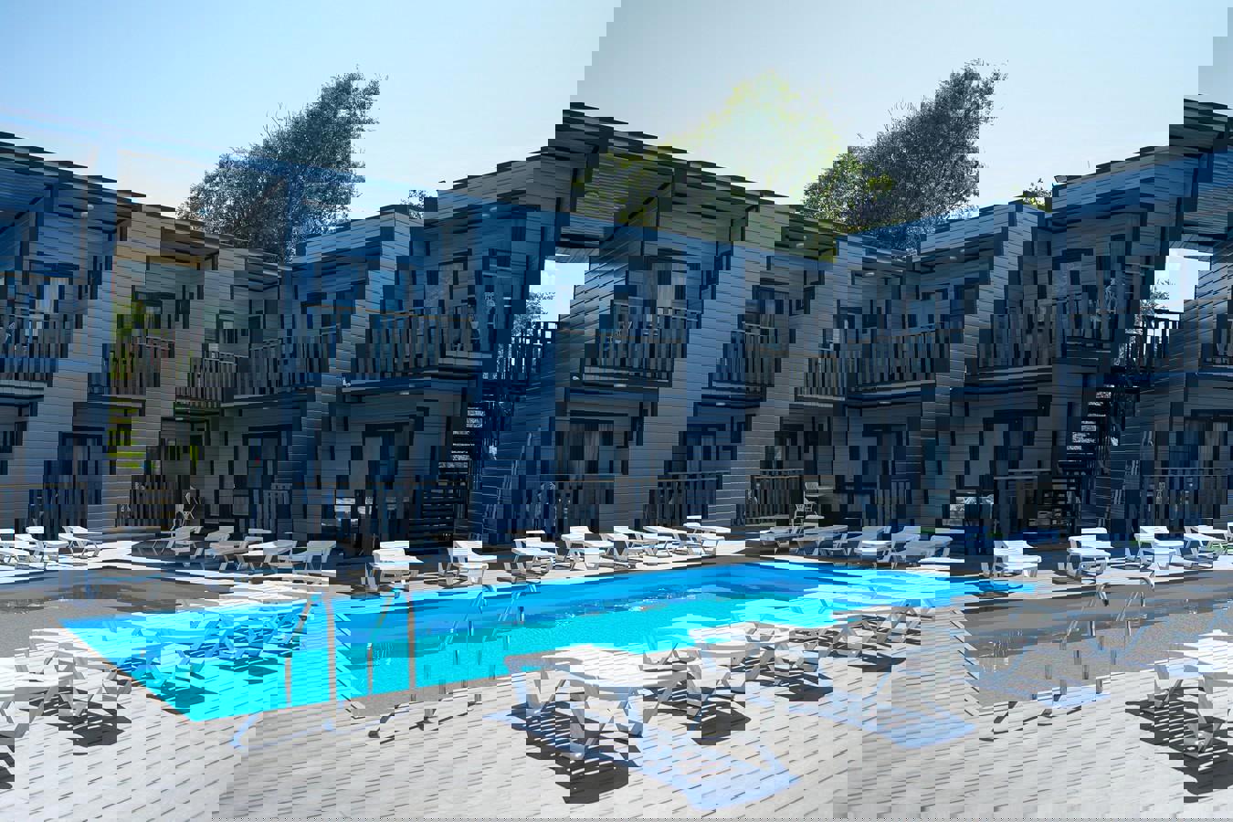 Отдых Отель Azov Village - Внутренний двор, бассейн