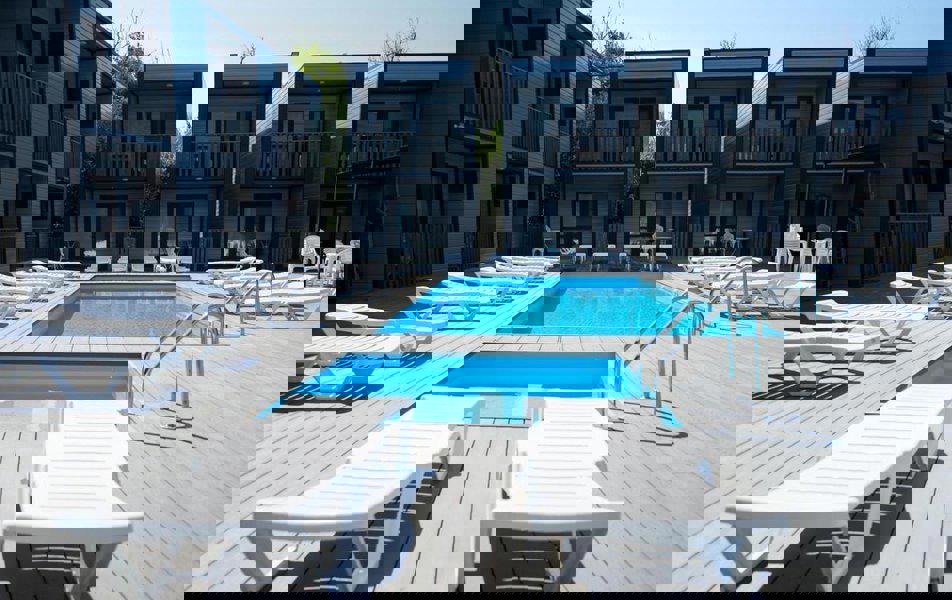 Отдых Отель Azov Village - Внутренний двор, бассейн