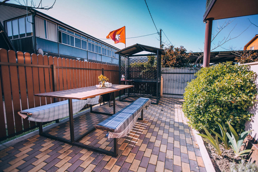 Отдых Гостевой дом Welcome - Внутренний двор