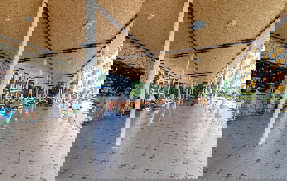 Отдых Отель Багрипш - Территория, кафе