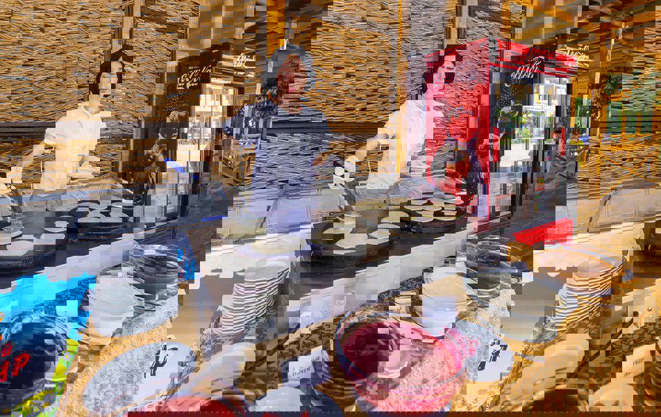 Отдых Отель Багрипш - Территория, кафе