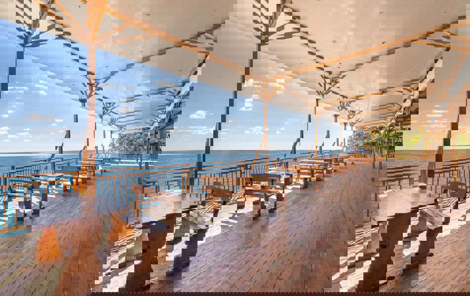 Отдых Отель Багрипш - Территория, кафе