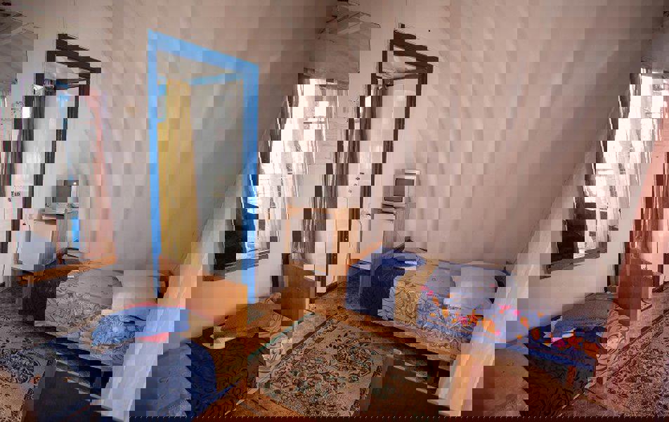 Отдых База отдыха Солнечный летний - Домик «Бочка» Эконом 3-местный