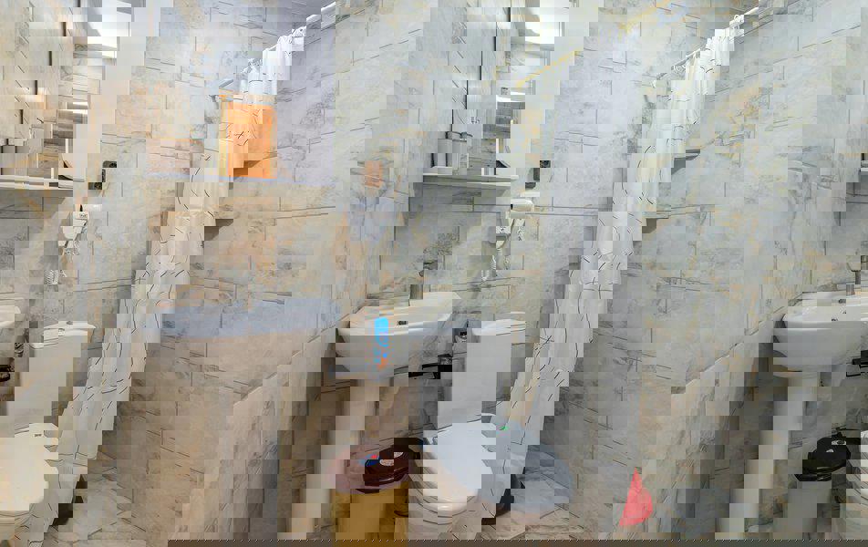 Отдых База отдыха Солнечный летний - Деревянный домик 2-местный, WC