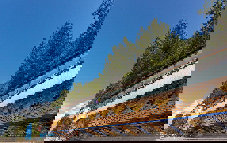 Отдых База отдыха Солнечный летний - Корпус на пляже