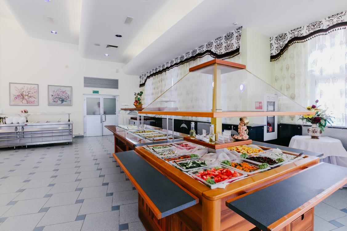 Отдых Санаторий Azimut Здоровье Солнечный - Столовая, шведская линия