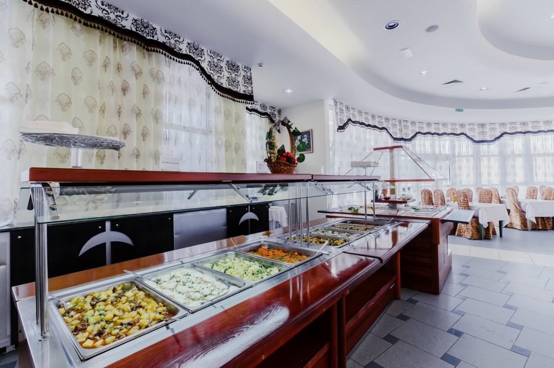 Отдых Санаторий Azimut Здоровье Солнечный - Столовая, шведская линия