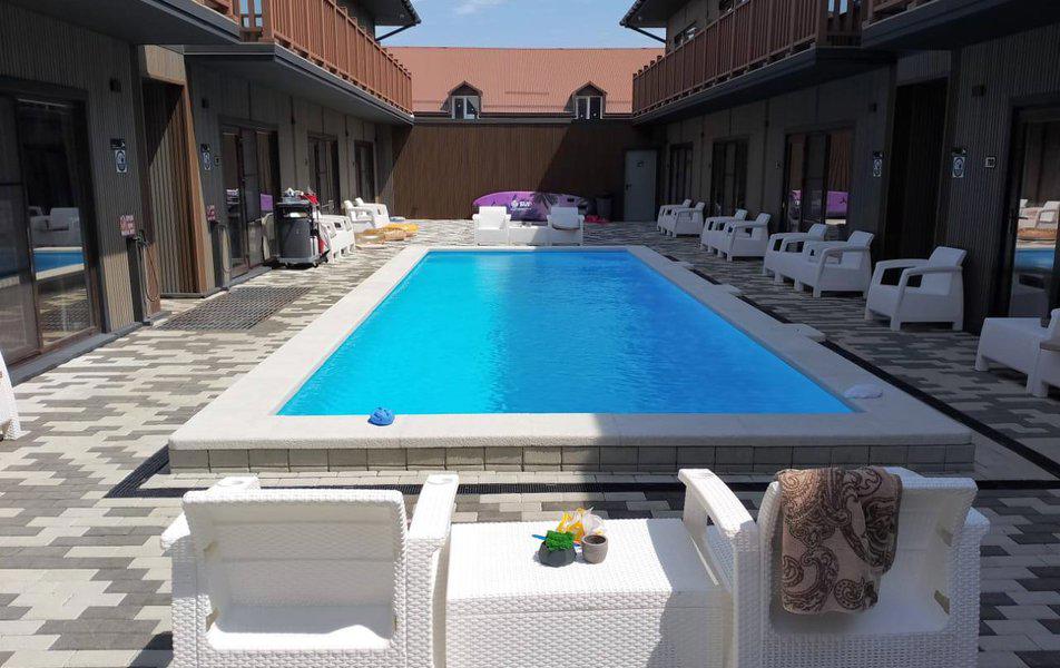 Отдых Отель Azov Place - Территория, бассейн