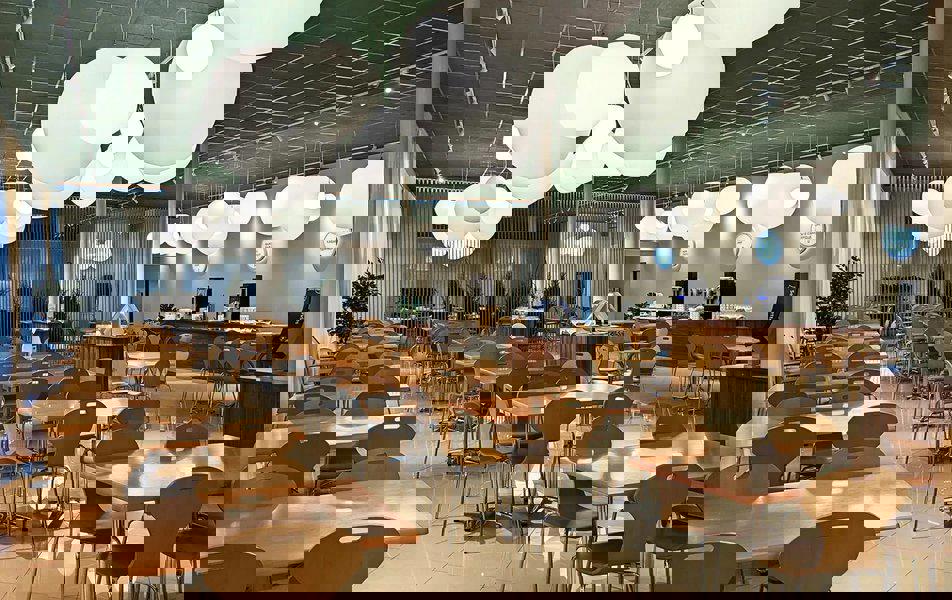 Отдых Санаторий Черноморская здравница Кабардинка - Столовая