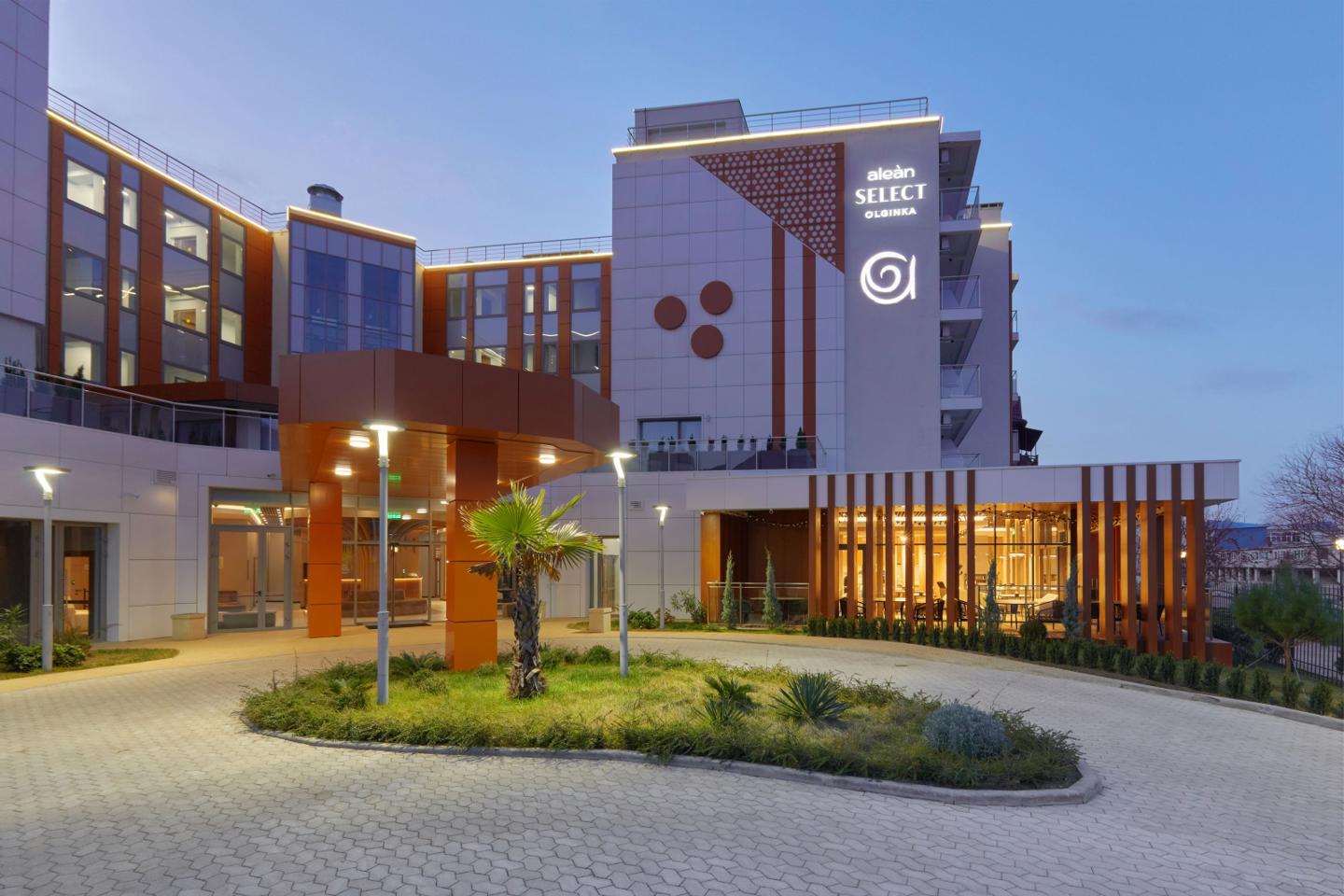 Отдых Отель Alean Select Olginka - Alean Select Olginka, фасад отеля