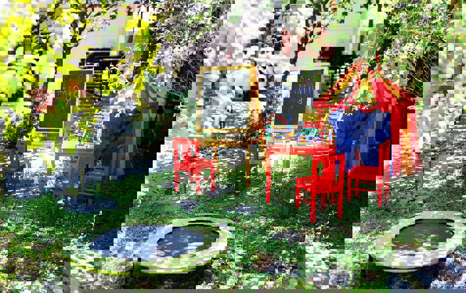 Отдых Гостевой дом Amigo - Внутренний двор