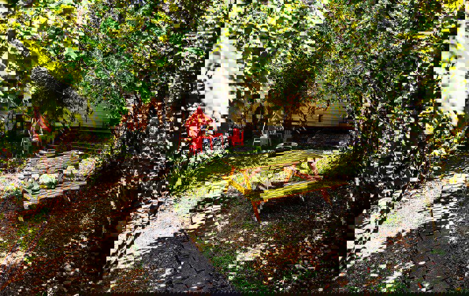 Отдых Гостевой дом Amigo - Внутренний двор