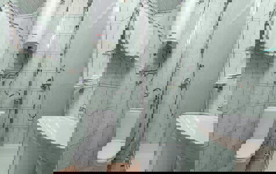 Отдых Санаторий Azimut Здоровье Зеленый Гай - Эконом 2-местный (DBL, корпус 6), санузел