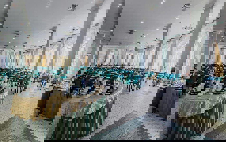 Отдых Санаторий Azimut Здоровье Зеленый Гай - Столовая