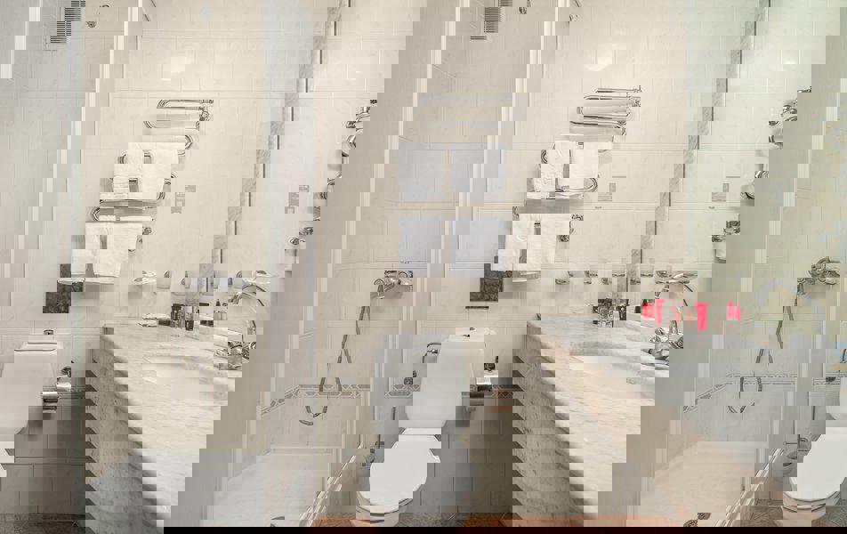 Отдых Санаторий Azimut Здоровье Зеленый Гай - Стандартный 2-местный (1 кат DBL, корпус 2), с/у