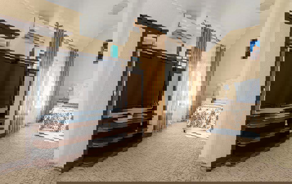 Отдых Санаторий Azimut Здоровье Зеленый Гай - Эконом 2-местный (DBL, корпус 6)