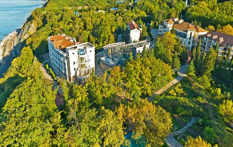 Отдых Санаторий Azimut Здоровье Зеленый Гай - Территория