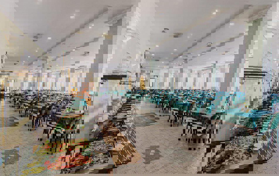 Отдых Санаторий Azimut Здоровье Зеленый Гай - Столовая, шведская линия