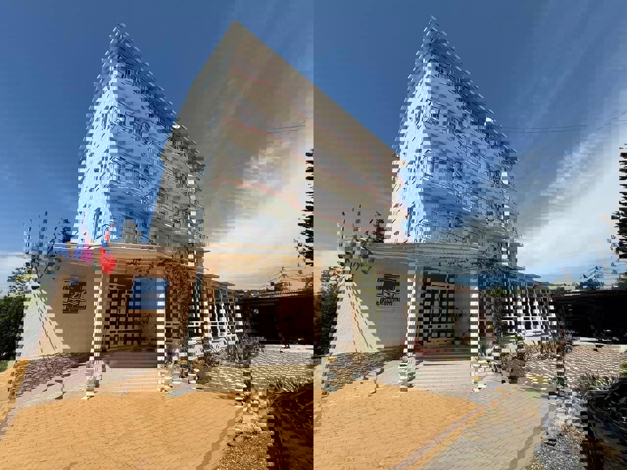 Отдых Отель Афродита - Фасад отеля