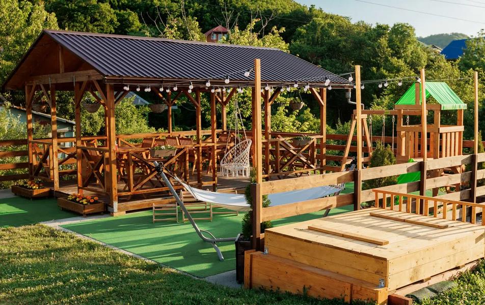 Отдых Гостевой дом Лимонад - Территория