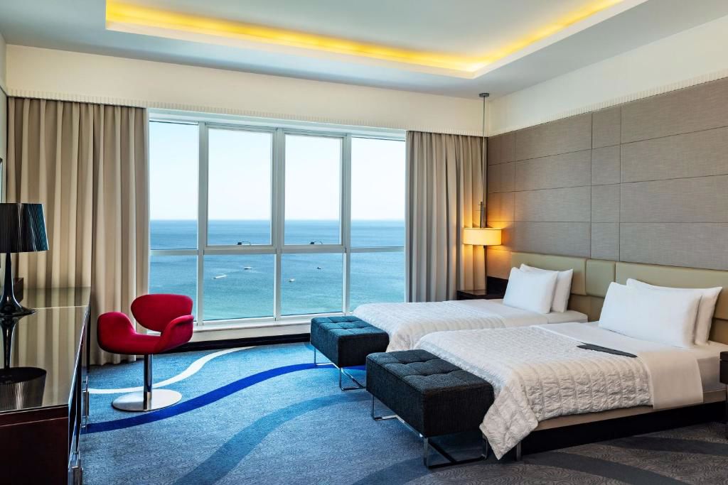 Отдых Отель Le Meridien Al Aqah Beach Resort 5* - Номер Делюкс с 2 отдельными/односпальными кроватям