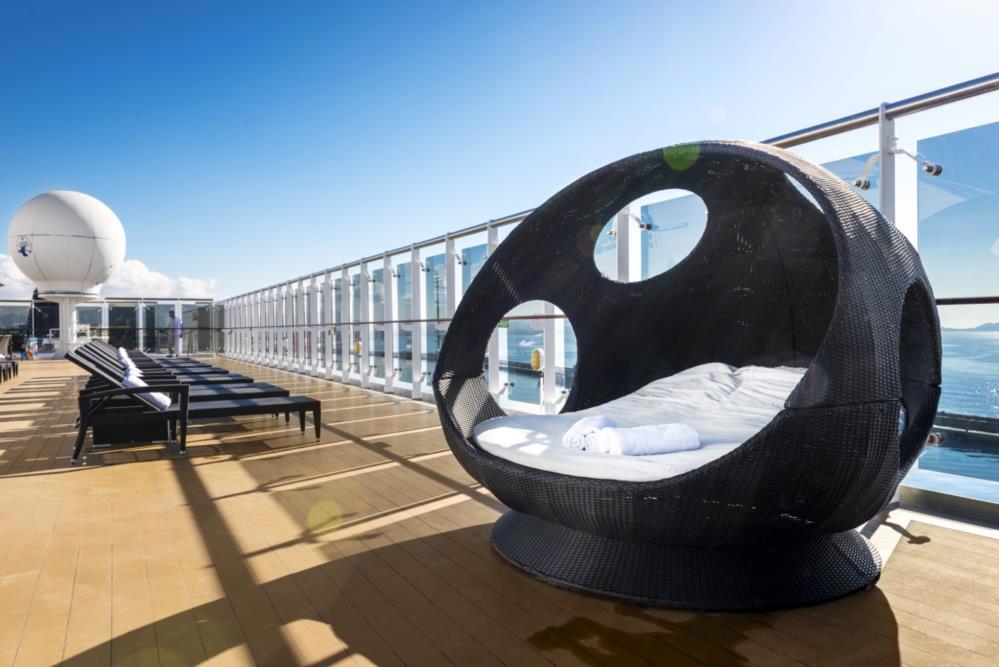 Отдых Круизный корабль MSC Lirica - Открытая палуба