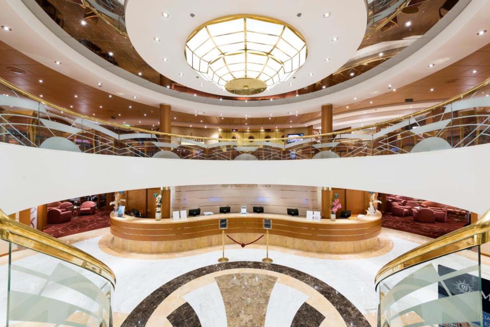 Отдых Круизный корабль MSC Lirica - Ресепшн