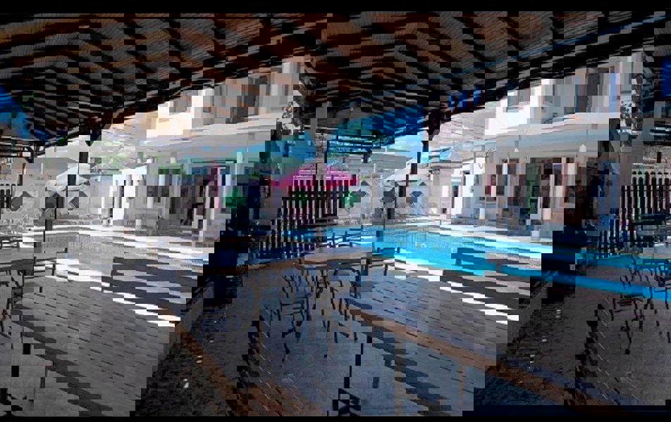 Отдых Гостевой дом Алекса - Внутренний двор, мангальная зона