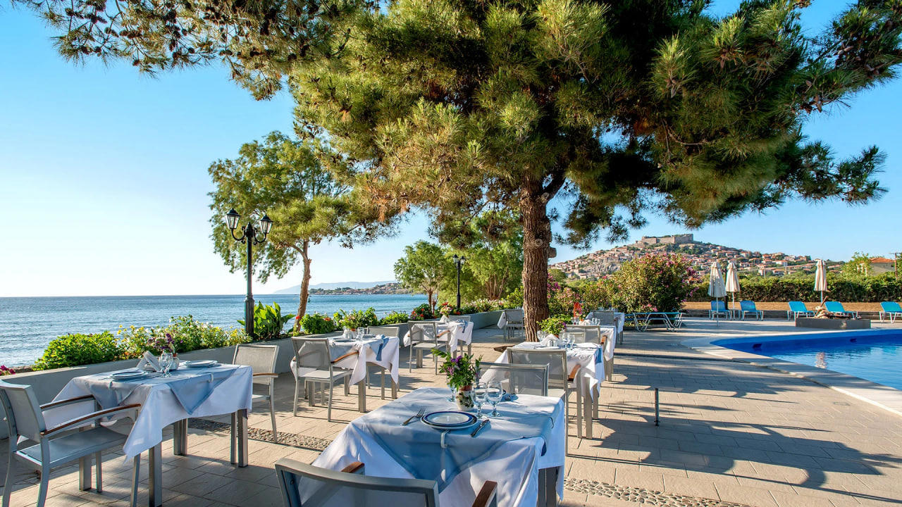 Отдых Отель Delfinia Beach & Bungalows - Ресторан