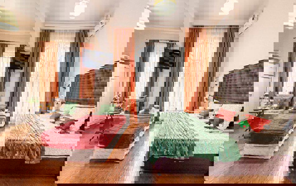 Отдых Гостевой дом Милана - Апартаменты 3-местный (с кухней)