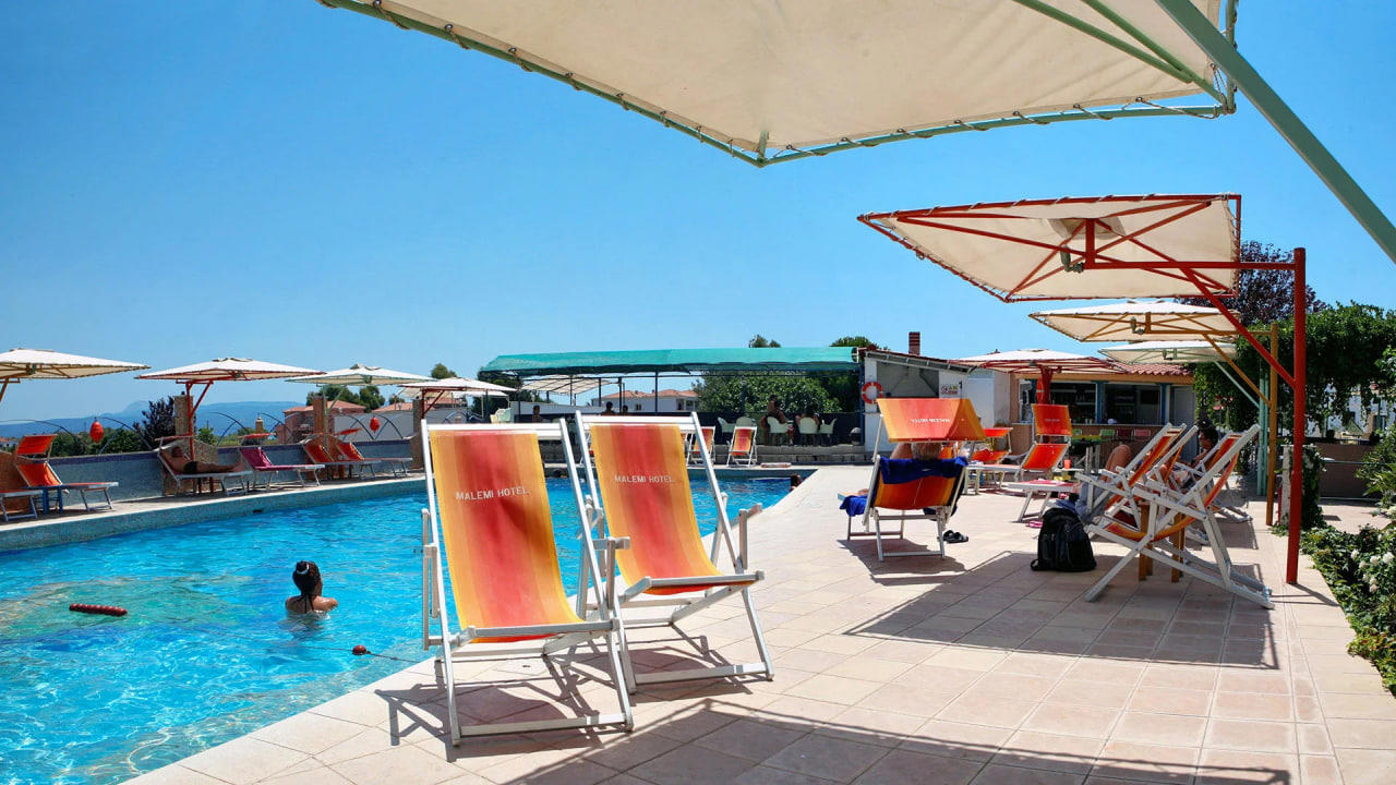 Отдых Отель Malemi Organic - Зона у бассейна