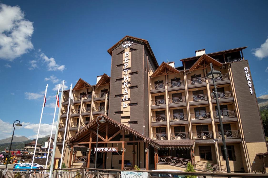 Отдых Отель Вертикаль - Здание отеля