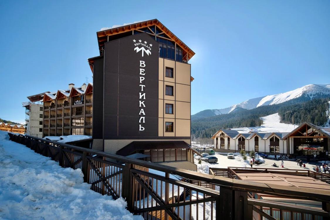 Отдых Отель Вертикаль - Здание отеля