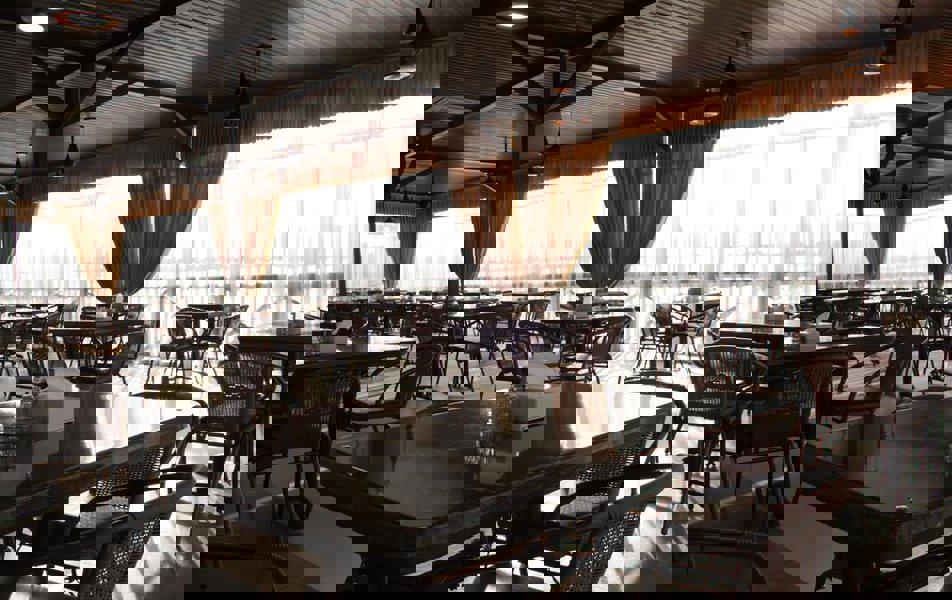 Отдых Отель Golden Sunrise - Столовая