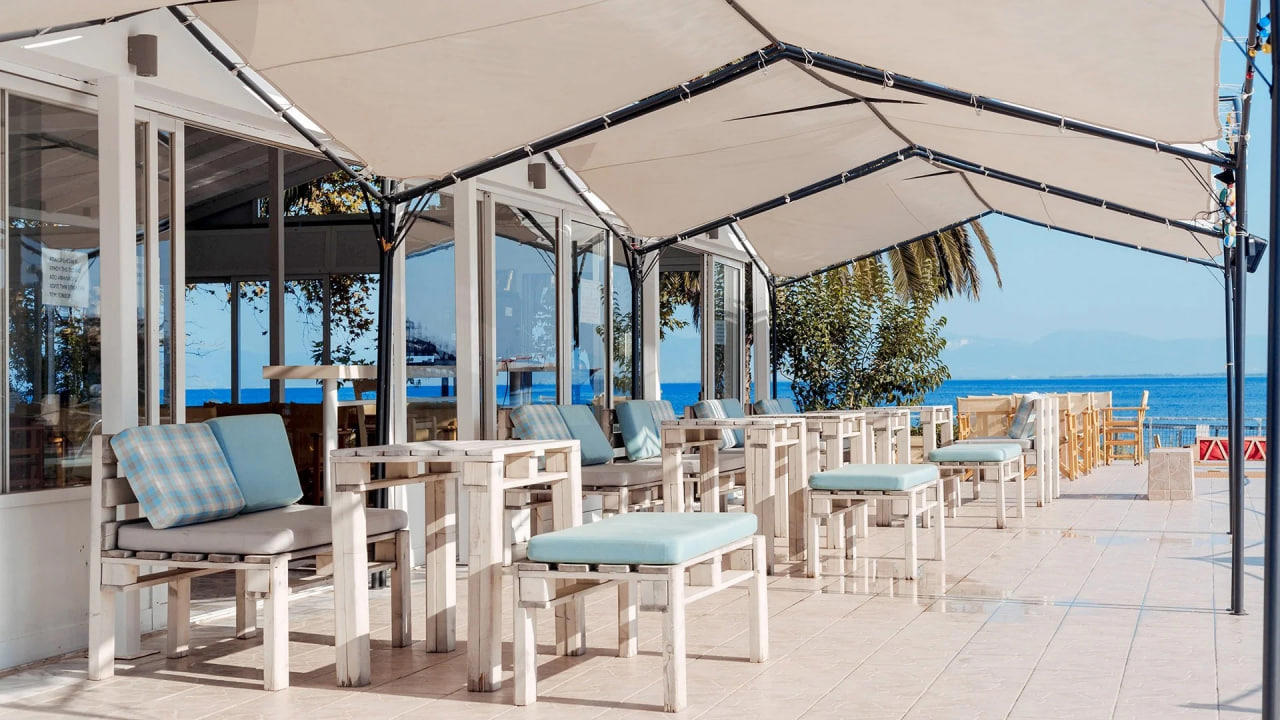 Отдых Отель Vournelis - Терасса