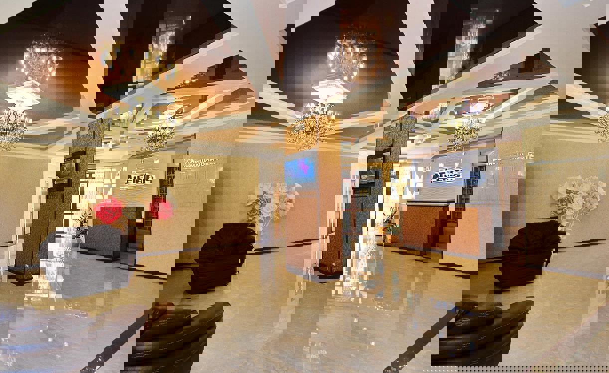 Отдых База отдыха AsTerias - Холл, регистратура